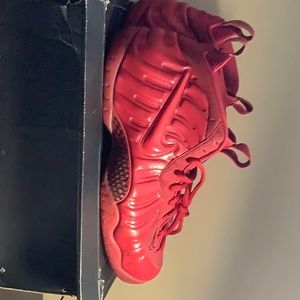 Gym red foamposite pros